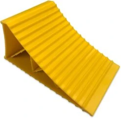 Large Wheel Chock Yellow