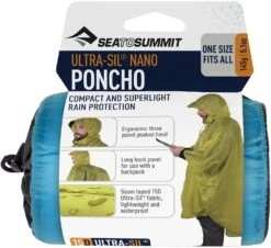 Sea To Summit Ultra Sil Nano Poncho -Outdoor Camping Shop 0029333 ultra sil nano poncho