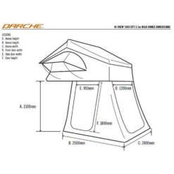 Hi−View 1800 Annex -Outdoor Camping Shop 0032179 hi view 1800 annex