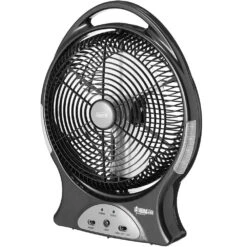 Coleman Rechargeable Lithium Ion Fan 12" -Outdoor Camping Shop 0858582 fan lithium ion rechargeable table 12 inch