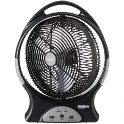Coleman Rechargeable Lithium Ion Fan 12" -Outdoor Camping Shop 0858593 fan lithium ion rechargeable table 12 inch