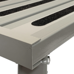 Heavy Duty Folding Step − Adjustable Legs -Outdoor Camping Shop 1195585 heavy duty folding step adjustable legs