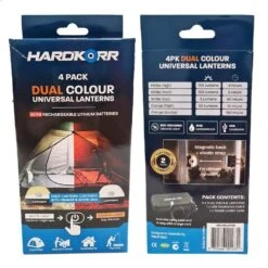 U−Lite Dual Colour LED Lanterns 4 Pack -Outdoor Camping Shop 1202301 4 pack dual colour universal led lanterns with rechargeable lithium batteries