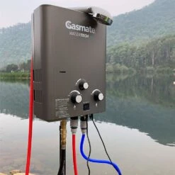 WaterTech Portable Hot Water System -Outdoor Camping Shop 1202559 watertech 3lt water heater
