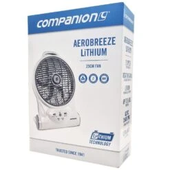 Companion Aero Breeze Fan 25cm -Outdoor Camping Shop 1206928 aero breeze fan 25cm