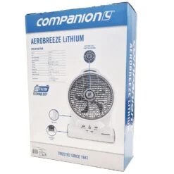 Companion Aero Breeze Fan 25cm -Outdoor Camping Shop 1206931 aero breeze fan 25cm