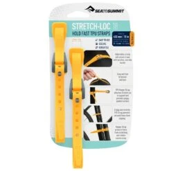 Sea To Summit Stretch−Loc 18 TPU Straps 12mm X 450mm 2 Pack -Outdoor Camping Shop 1208283 stretch loc 18 tpu straps 12mm x 450mm 2 pack