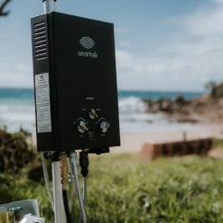 Black Smart Hot Water System 6Lpm -Outdoor Camping Shop 1208815 black smart hot water system 6lpm