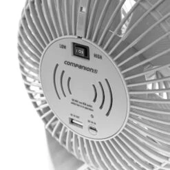 Companion Aero Breeze Portable Fan 17cm 18 Companion Aero Breeze Portable Fan 17cm -Outdoor Camping Shop 1210495 aero breeze portable fan 17cm