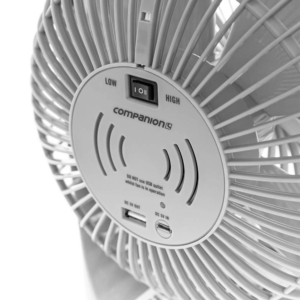 Companion Aero Breeze Portable Fan 17cm 9 Companion Aero Breeze Portable Fan 17cm - Image 7