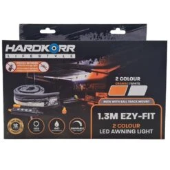 Lifestyle 1.3m Orange/White Ezy−Fit Waterproof LED Strip Light -Outdoor Camping Shop 1212426 lifestyle 13m orangewhite ezy fit waterproof led strip light