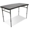 OZtrail Ironside 4 Foot 120cm Fold In Half Table -Outdoor Camping Shop 1214345 ironside 120cm folding table