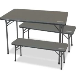 Coleman Pack Away Table & Bench 3 Piece Set