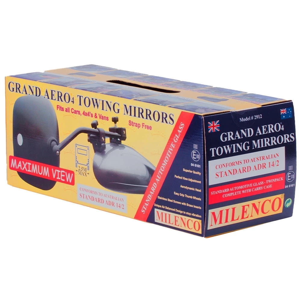 Grand Aero 4 Towing Mirrors − Standard Convex Glass 4 Grand Aero 4 Towing Mirrors − Standard Convex Glass - Image 2