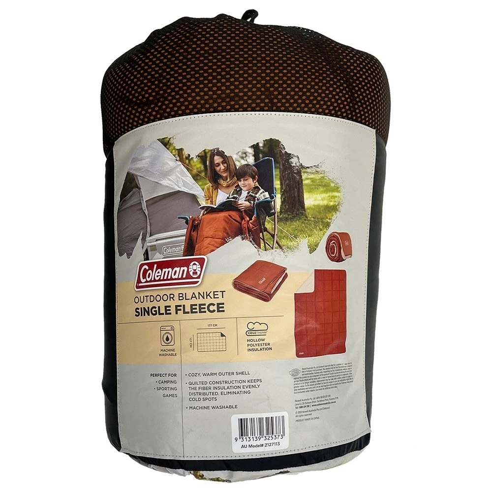 Coleman Outdoor Blanket Single Fleece 8 Coleman Outdoor Blanket Single Fleece - Image 6