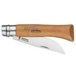 Opinel N°10 Carbon Knife -Outdoor Camping Shop 1223410 traditional no10 carbon steel no 08vrn 10cm