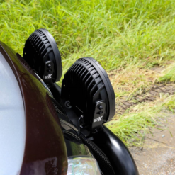 BZR−X Series 9” LED Driving Lights With Wiring Harness -Outdoor Camping Shop 1228352 bzr x series 9 led driving lights