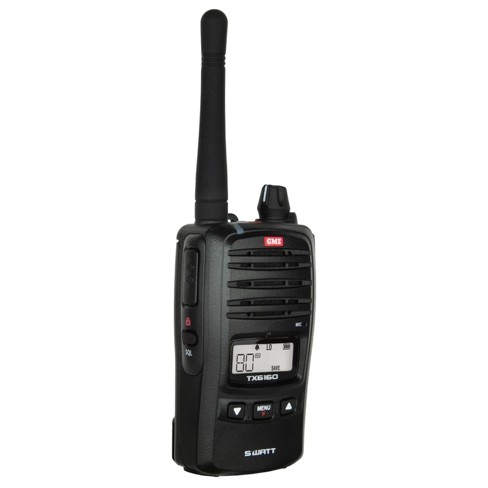 GME 5 Watt UHF CB Handheld Radio TX6160X 4 GME 5 Watt UHF CB Handheld Radio TX6160X - Image 2