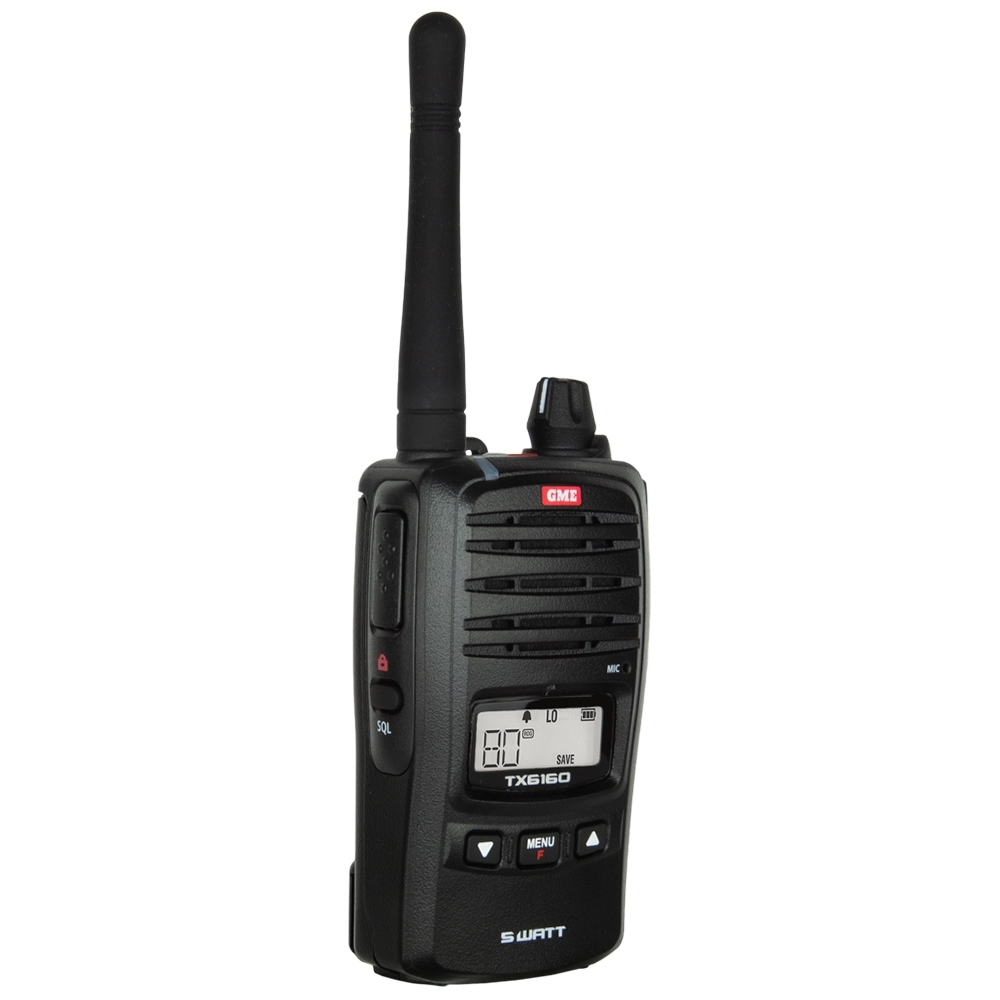 GME 5 Watt UHF CB Handheld Radio Twin Pack TX6160TP 5 GME 5 Watt UHF CB Handheld Radio Twin Pack TX6160TP - Image 3