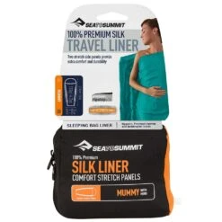 Sea To Summit Silk Travel Liner − Hooded Mummy -Outdoor Camping Shop 1235182 silk travel liner hooded mummy