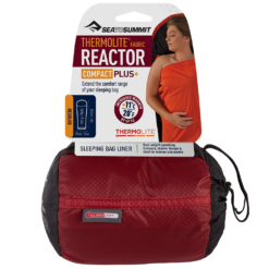 Sea To Summit Thermolite Reactor Compact Plus Liner − Short -Outdoor Camping Shop 1235226 thermolite reactor compact plus liner short