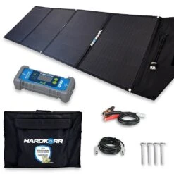 200W Heavy Duty Portable Solar Mat With 15A Smart Regulator