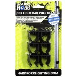 Light Bar Pole Clamps 6pk 12 Light Bar Pole Clamps 6pk -Outdoor Camping Shop 1241278 light bar pole clamps 6pk