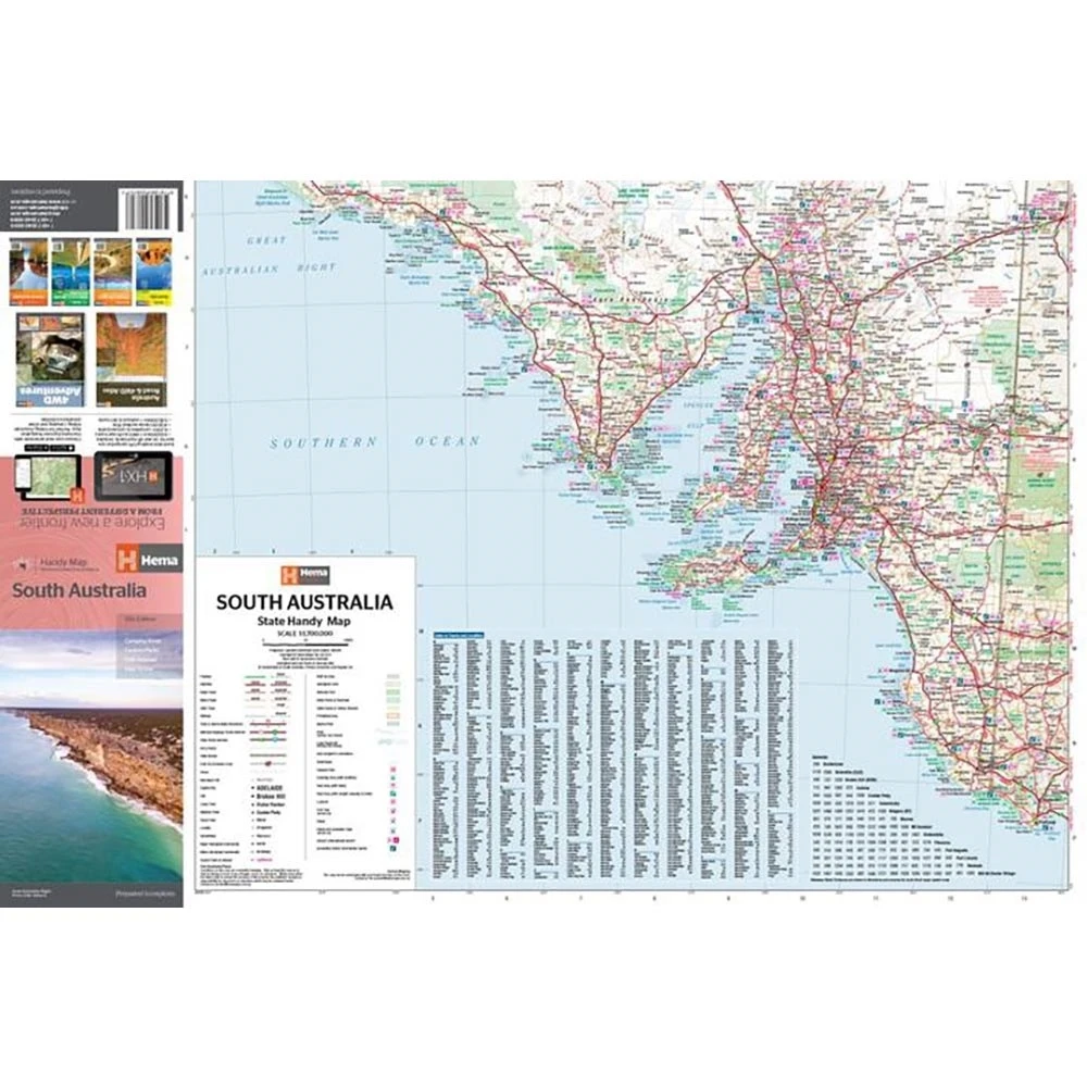 Hema South Australia Handy Map 12th Edition 4 Hema South Australia Handy Map 12th Edition - Image 2