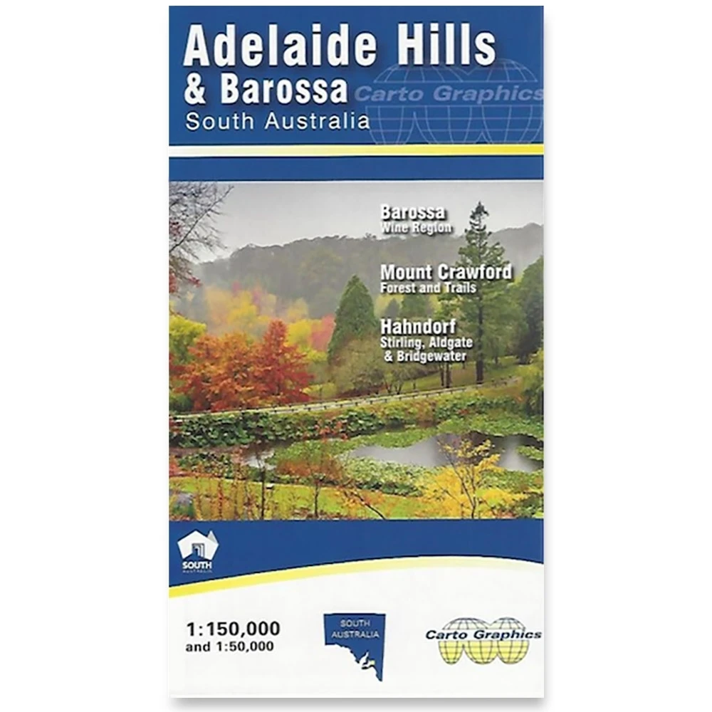 Hema Regional Map Adelaide Hills And Barossa 3 Hema Regional Map Adelaide Hills And Barossa