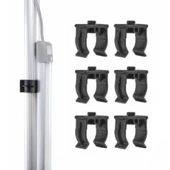 Light Bar Pole Clamps 6pk 10 Light Bar Pole Clamps 6pk -Outdoor Camping Shop 1241505 light bar pole clamps 6pk