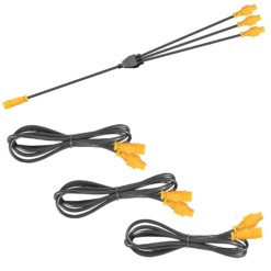 Orange/White LED Extension Cable Kit