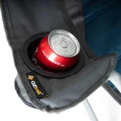 OZtrail Deluxe Arm Chair -Outdoor Camping Shop 1243572 deluxe arm chair blue