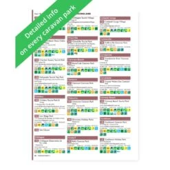 Caravan Parks Australia Wide Sixth Edition -Outdoor Camping Shop 1243765 guide book caravan parks australia wide 6th edt