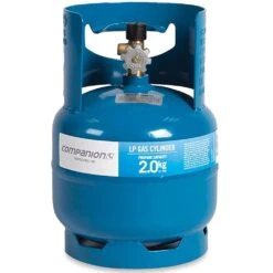 Companion 2 Kg 3/8" LH Gas Cylinder