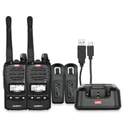 GME 2 Watt UHF CB Handheld Radio Twin Pack TX677TP