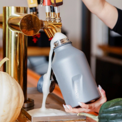 The Boss TriMax Insulated Growler With Infuser 1.9L -Outdoor Camping Shop 1253432 the boss trimax insulated growler with infuser 19l slate grey