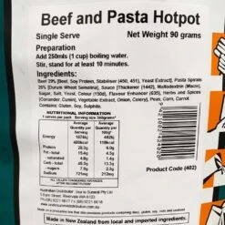 Beef & Pasta Hotpot -Outdoor Camping Shop 1254836 beef pasta hotpot