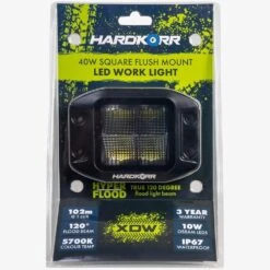 XDW Series 40W Square Flush Mount LED Hyperflood Work Light 13 XDW Series 40W Square Flush Mount LED Hyperflood Work Light -Outdoor Camping Shop 1257374 xdw series 40w square flush mount led hyperflood work light