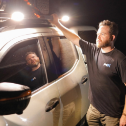 XDW Series Tri−Colour 45° Angled LED Work Light -Outdoor Camping Shop 1257522 xdw series tri colour 45 angled led work light black