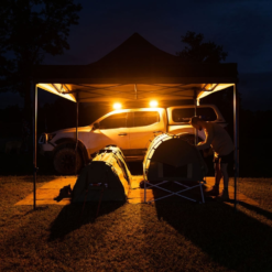 XDW Series Tri−Colour 45° Angled LED Work Light -Outdoor Camping Shop 1257524 xdw series tri colour 45 angled led work light black