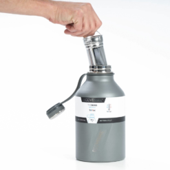 The Boss TriMax Insulated Growler With Infuser 1.9L -Outdoor Camping Shop 1258418 the boss trimax insulated growler with infuser 19l slate grey