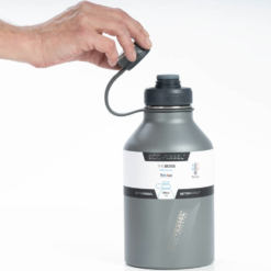 The Boss TriMax Insulated Growler With Infuser 1.9L -Outdoor Camping Shop 1258422 the boss trimax insulated growler with infuser 19l slate grey