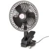 12V Portable Oscillating Fan With Clamp 6" 2 12V Portable Oscillating Fan With Clamp 6" -Outdoor Camping Shop 1261399 12v portable oscillating fan with clamp 6