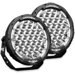 BZR−X Series 9” LED Driving Lights With Wiring Harness