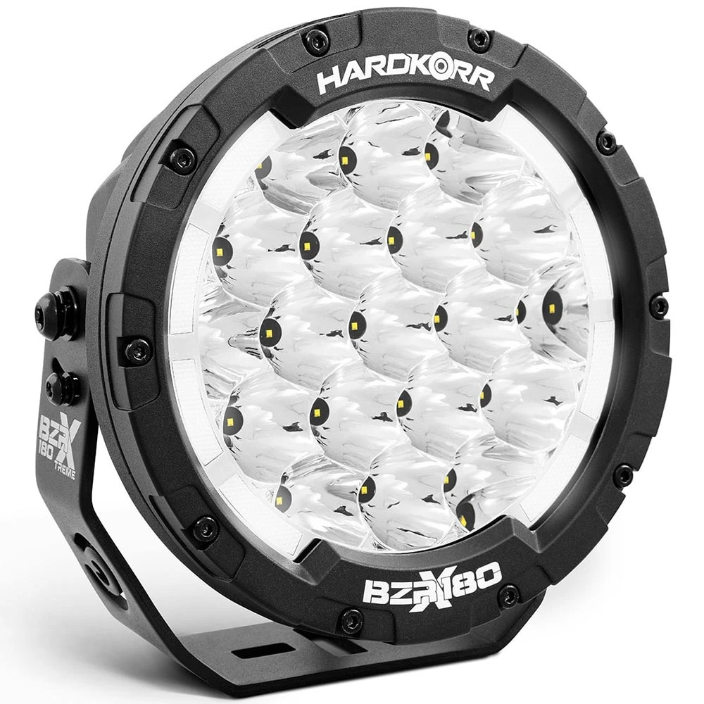 BZR−X Series 7” LED Driving Lights With Wiring Harness 5 BZR−X Series 7” LED Driving Lights With Wiring Harness - Image 3