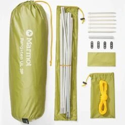 Marmot Tungsten Ultralight 3−Person Tent -Outdoor Camping Shop 1270868 tungsten ul 3p wasbi
