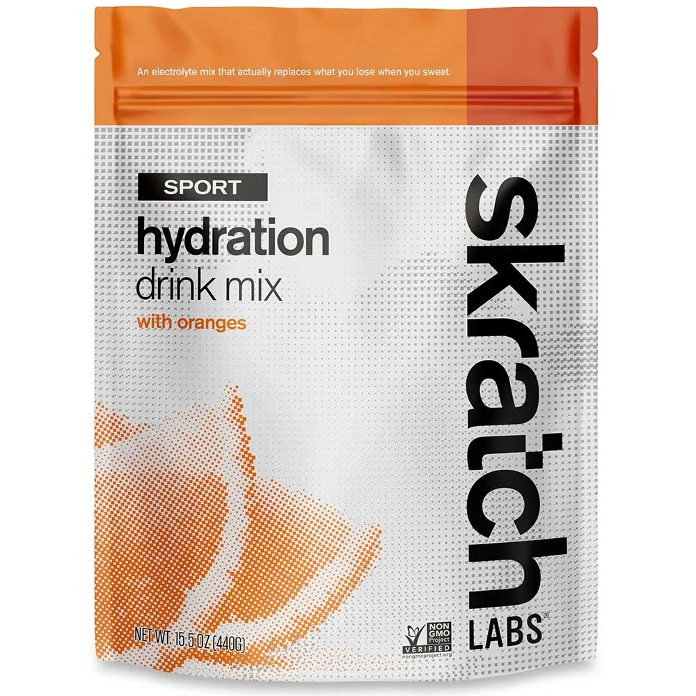 Skratch Labs Hydration Drink Mix 440g Orange 20 Serve 3 Skratch Labs Hydration Drink Mix 440g Orange 20 Serve