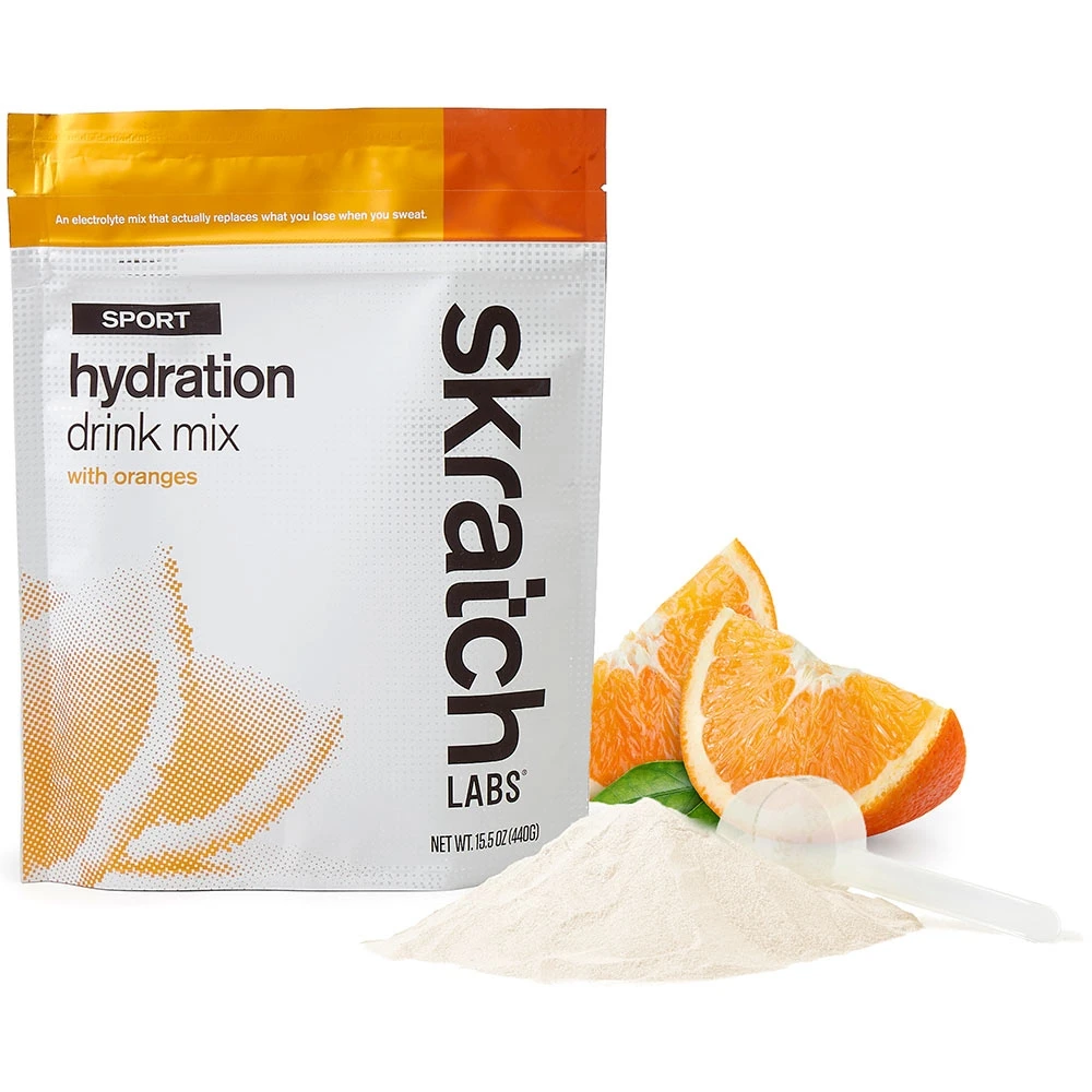 Skratch Labs Hydration Drink Mix 440g Orange 20 Serve 4 Skratch Labs Hydration Drink Mix 440g Orange 20 Serve - Image 2