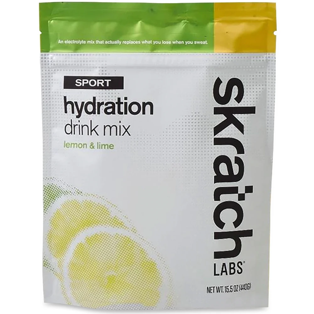 Skratch Labs Hydration Drink Mix 440g Lemon & Lime 20 Serve 3 Skratch Labs Hydration Drink Mix 440g Lemon & Lime 20 Serve