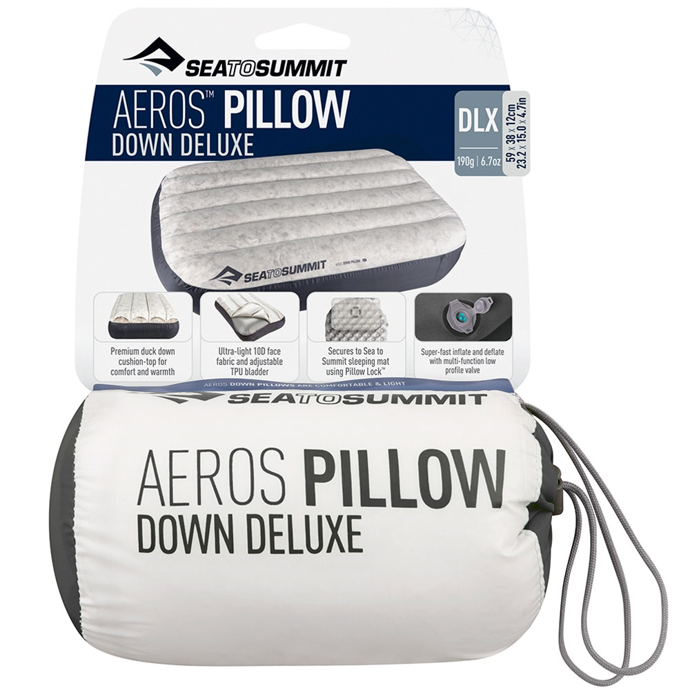 Sea To Summit Aeros Down Pillow Deluxe 14 Sea To Summit Aeros Down Pillow Deluxe - Image 12